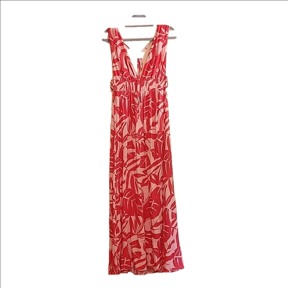 En Creme Maxi dress floral